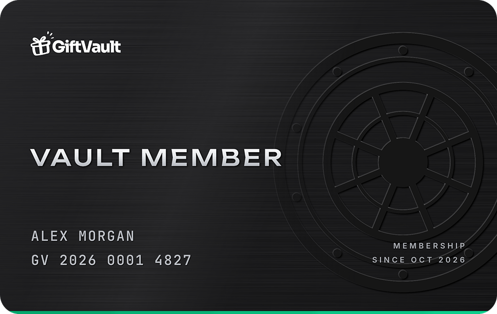 GiftVault Vault Member card